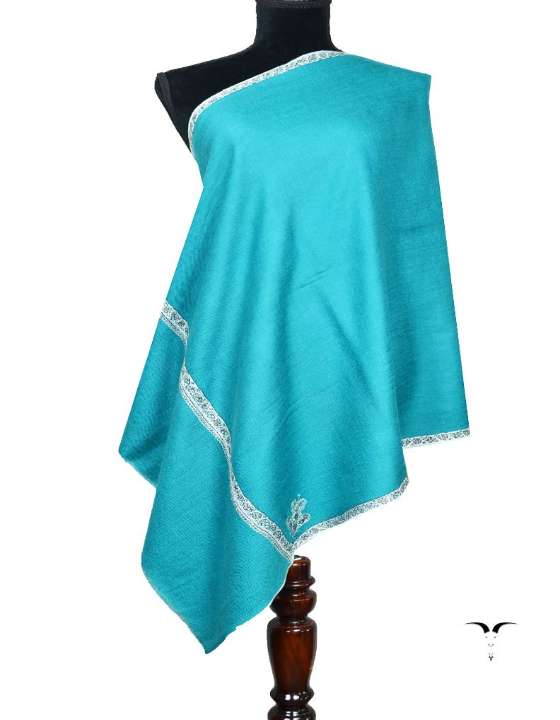 pine embroidery pashmina stole 8467