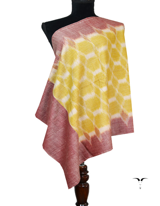 multicoloured ekat pashmina stole 8480