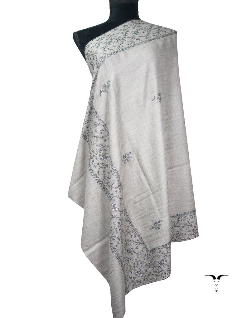 pearl river embroidery pashmina shawl 8976