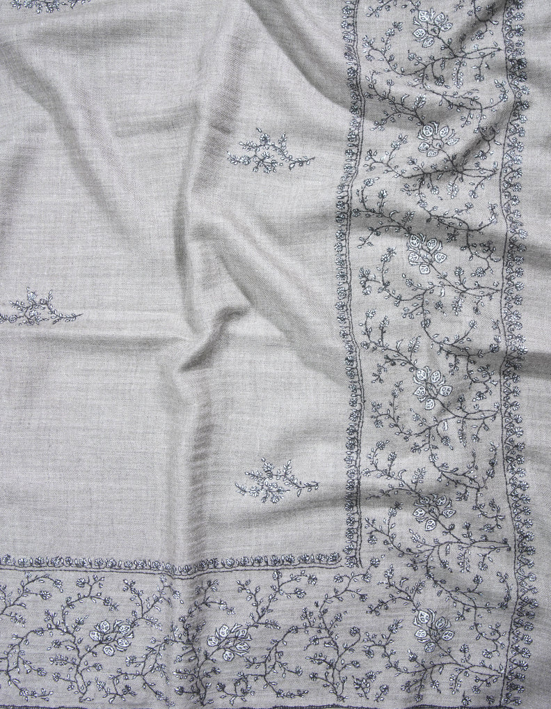 pearl river embroidery pashmina shawl 8976